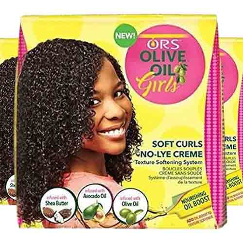 ORS Girls Soft Curl Kit – Feuchtigkeit für lockiges Haar 500ml