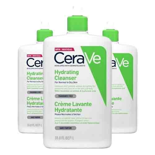 CeraVe Reinigungscreme – Tiefenwirksame Feuchtigkeit 1000ml
