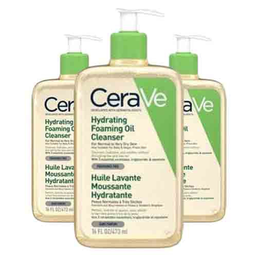 CeraVe Reinigungsschaum mit Öl – Für Trockene Haut 473ml