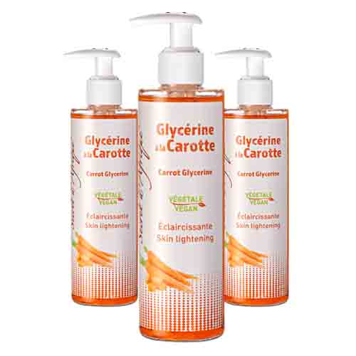 Secret d'Afrique Glycerin mit Karotte – Hautaufhellend 250ml