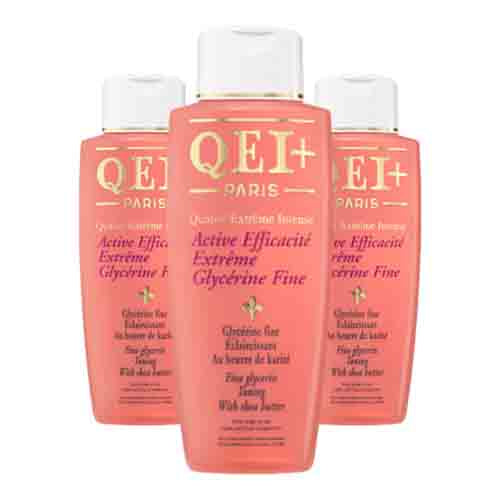 QEI+ Körperglycerin mit Sheabutter – Aufhellend 480ml