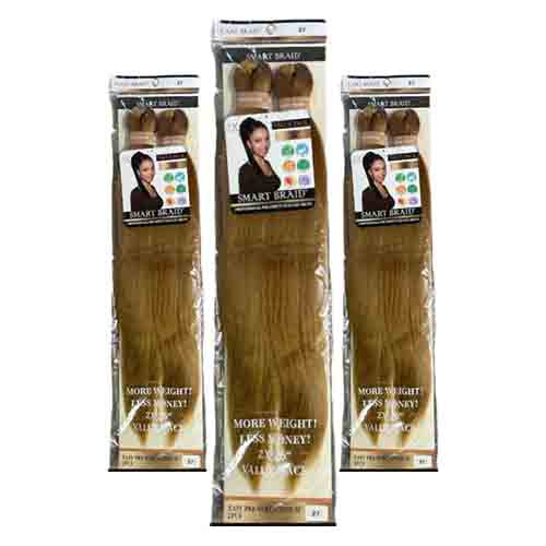 Smart Braids Pre Stretched 2x - 27 – Hochwertige Haarverlängerung 100g