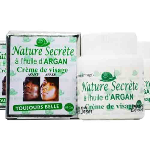 Nature Secret Gesichtscreme mit Purem Arganöl – Feuchtigkeit 40g