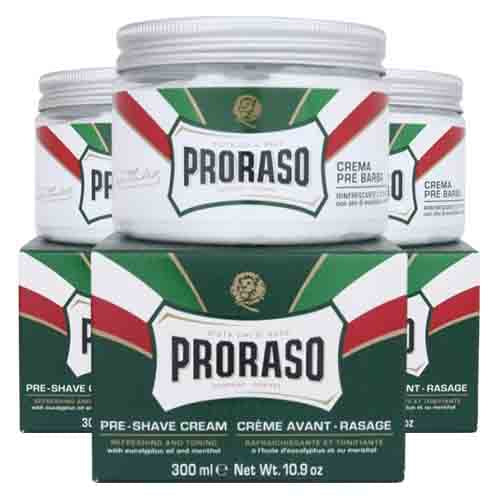 Proraso Pre-Shave Creme Grün – Beruhigt und Erfrischt 100ml
