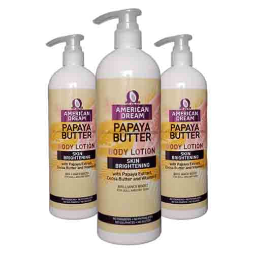 American Dream Körperlotion mit Kakaobutter & Papaya – 750ml