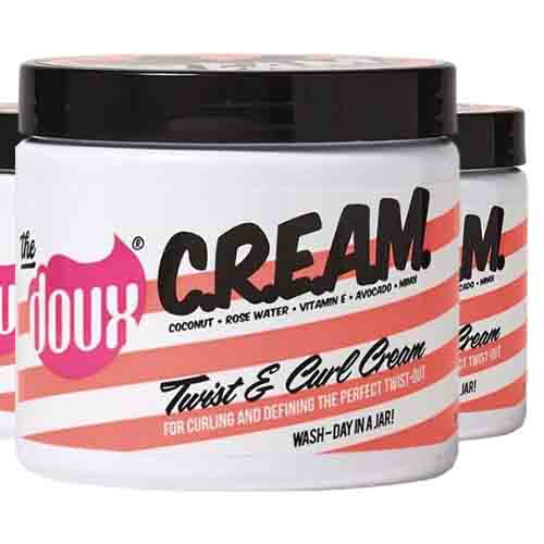 The Doux Lockencreme Twist & Curl Cream – Feuchtigkeit 454g