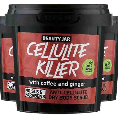 Beauty Jar Körperpeeling Cellulite Killer – Straffend 150g