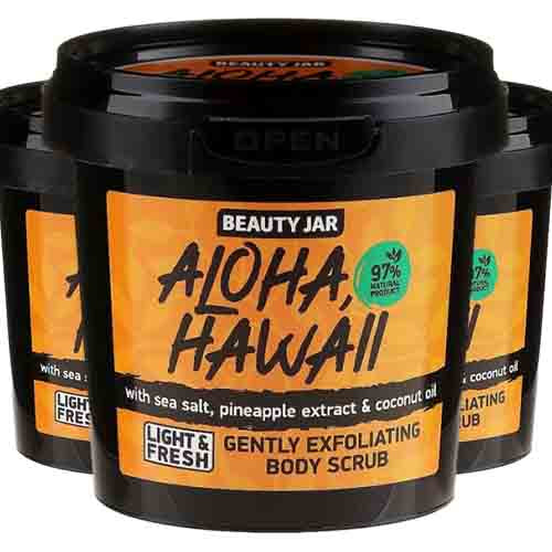 Beauty Jar Körperpeeling Aloha Hawaii – Sanfte Peelingwirkung 200g