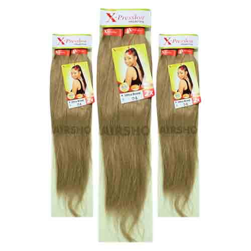 X-Pression Flechtwerk 2X 46 Zoll #24 – Vor-gestreckt 400g
