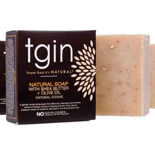 TGIN Seife Lavendel mit Sheabutter & Olivenöl – Feuchtigkeit 113g