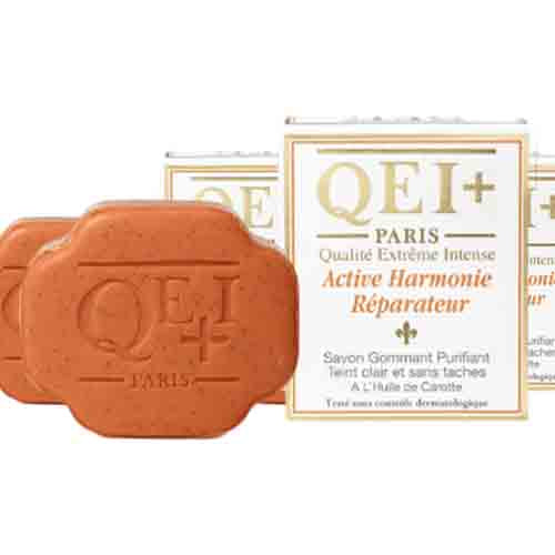 QEI+ Peeling Seife Harmonie Karotte – Aufhellend 200g