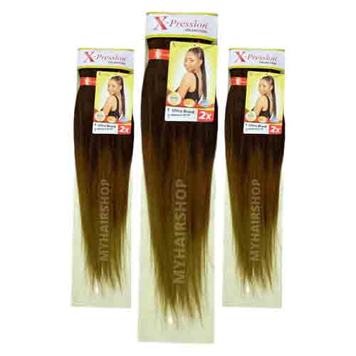 X-Pression Zopf Om-Natural Blonde – Vorgezogen 100g