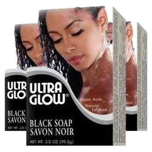 Ultra Glow Schwarze Seife – Feuchtigkeit 99g