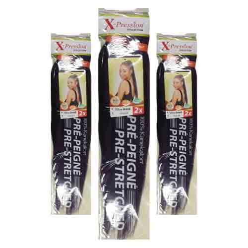 X-Pression Braid Violet – Vorgezogen 100g