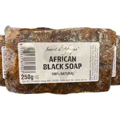 Secret d'Afrique Schwarze Seife – Reinigend 250g