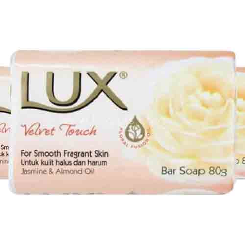Lux Seifenstück Velvet Touch – Feuchtigkeit 80g