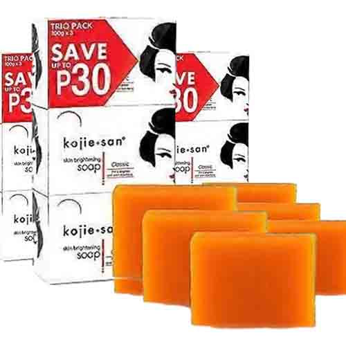 Kojie San Hautaufhellende Seife – 3 X 100g Paket
