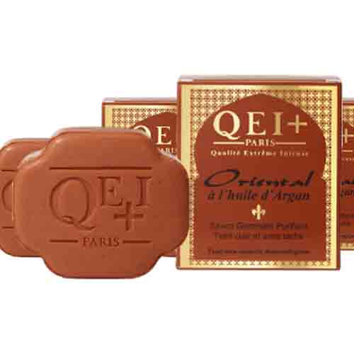 QEI+ Exfolierende Seife mit Arganöl – Hautaufhellung 250g
