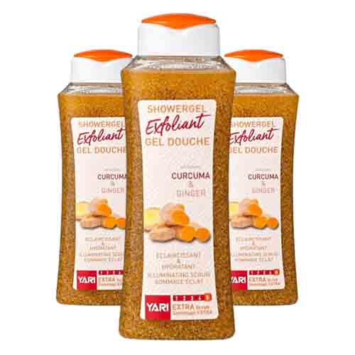 Yari Duschgel Curcuma & Ingwer – Exfolierend 500ml