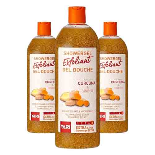 Yari Duschgel Curcuma & Ingwer – Exfolierend 1000ml
