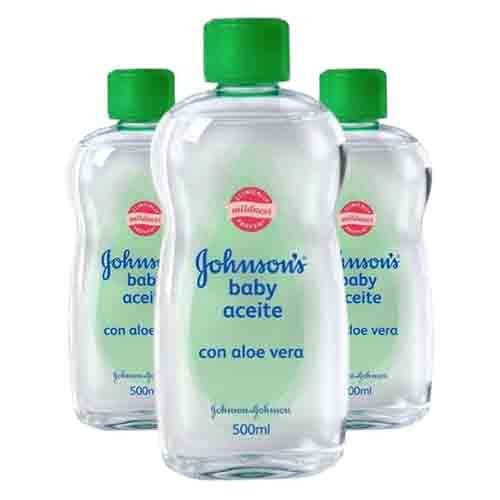 JOHNSON'S Baby Öl mit Aloe Vera – Feuchtigkeit 500ml