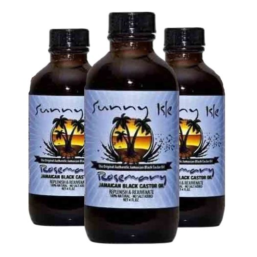 Sunny Isle Rizinusöl mit Rosmarin – Stärkt das Haar 118ml