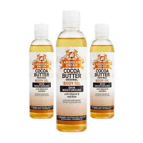 American Dream Körperöl mit Kakaobutter – Feuchtigkeit 200ml
