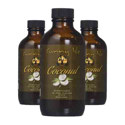 Sunny Isle Rizinusöl mit Kokosnuss – Feuchtigkeit 118ml