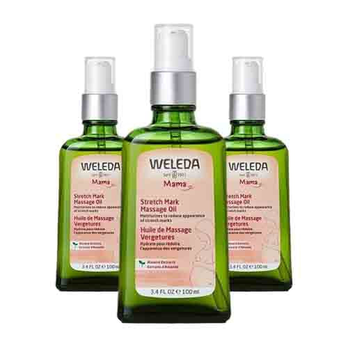Weleda Massageöl gegen Dehnungsstreifen – 100ml