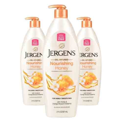Jergens Feuchtigkeitsspendende Honig Lotion – 500ml