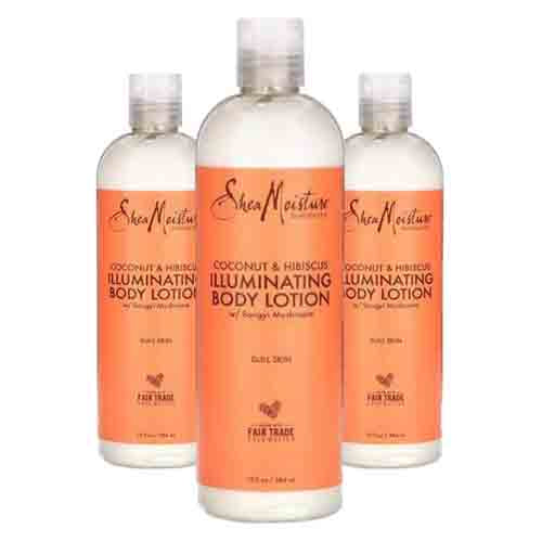 Shea Moisture Körperlotion mit Kokos & Hibiskus – Feuchtigkeit 384ml