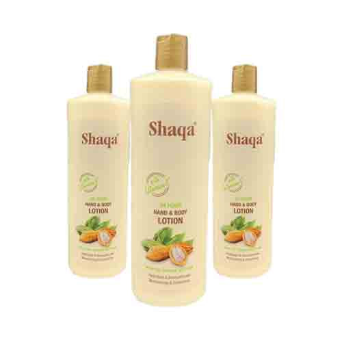 Shaqa Shah Hand- & Körperlotion – Feuchtigkeit 1000ml