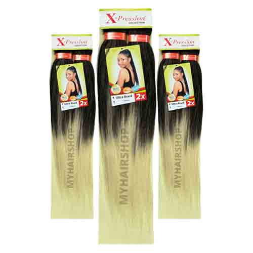X-Pression Zopf T1B-613 – Vorgezogen 100g
