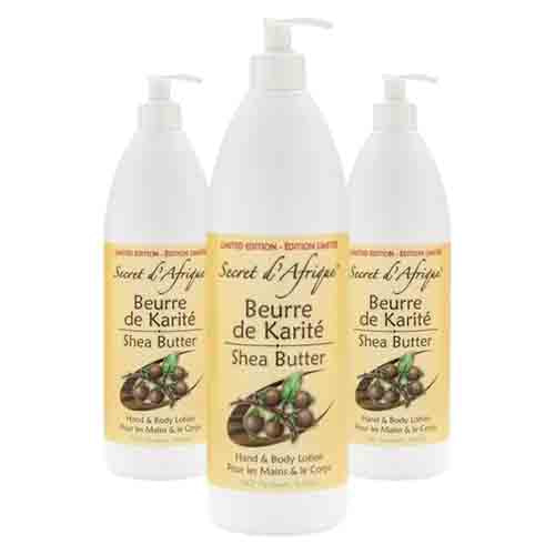 Secret d'Afrique Shea Butter Lotion – Intensiv Feuchtigkeit 1000ml
