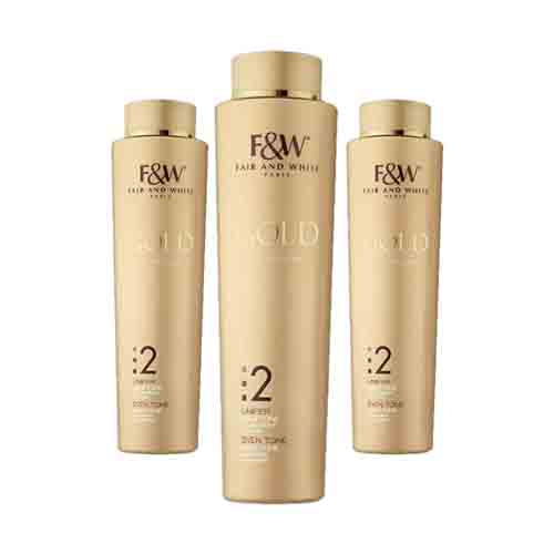 Fair & White Gold Maxi Tone Aufhellende Lotion – Hauterneuerung 350ml