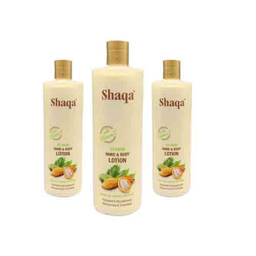 Shaqa Shah Hand- und Körperlotion – Feuchtigkeit 500ml