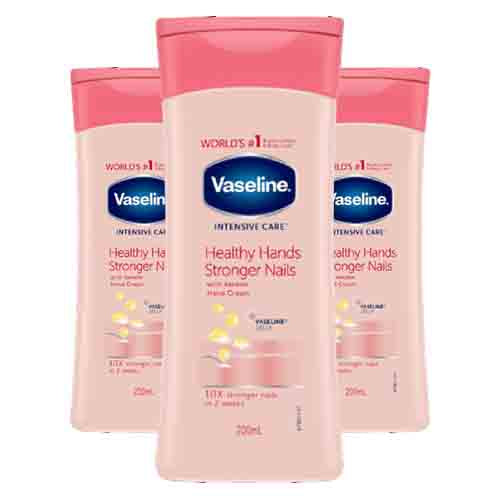Vaseline Body Lotion Healthy Hands & Stonger Nails – Feuchtigkeit 200ml
