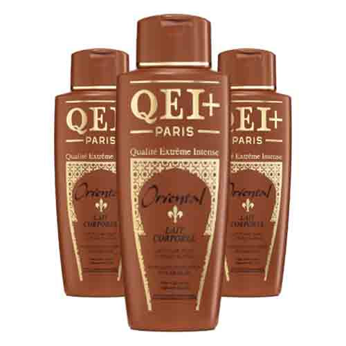QEI+ Aufhellende Body Lotion mit Arganöl – Feuchtigkeit 500ml
