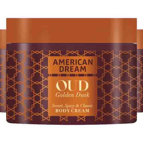American Dream Creme Oud Golden Dusk – Feuchtigkeit 500ml