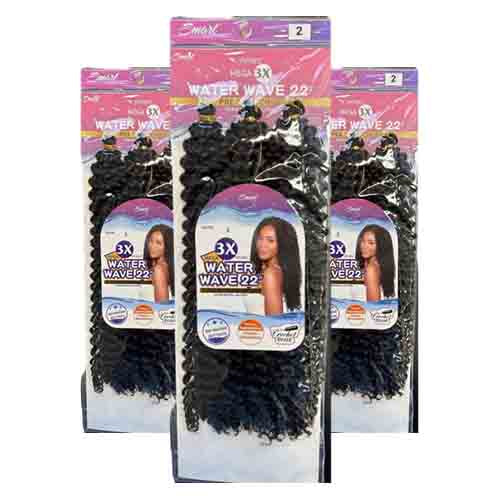 ViviTress Haarverlängerung Pre Stretched Water Wave 3x 22" – 2 100g