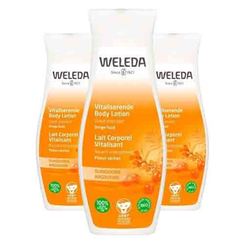Weleda Körperlotion Sanddorn – Intensive Feuchtigkeit 200ml