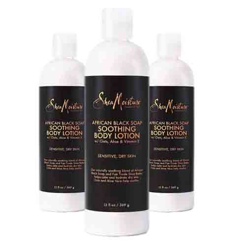 Shea Moisture Körperlotion mit Afrikanischer Schwarzer Seife – Feuchtigkeit 384ml
