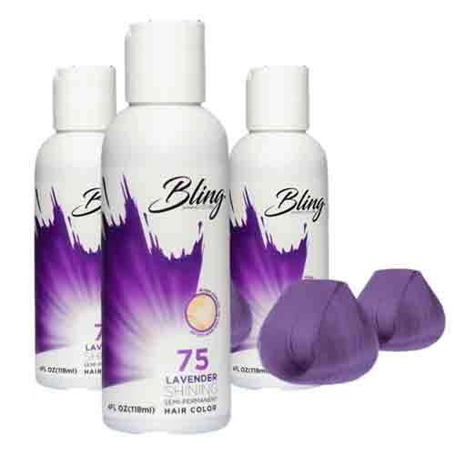 Bling Haarfarbe Lavender 75 – Semi-Permanent 118ml