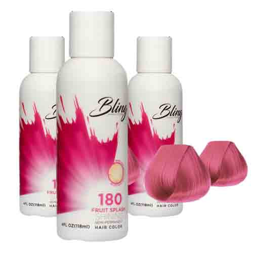 Bling Haarfarbe 180 – Fruit Splash 118ml – Semi-Permanent
