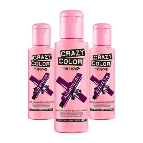 Crazy Color Haarfarbe Eggplant – Intensiv 100ml