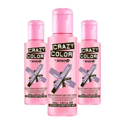 Crazy Color Haarfarbe Ice Mauve – Intensiv 100ml