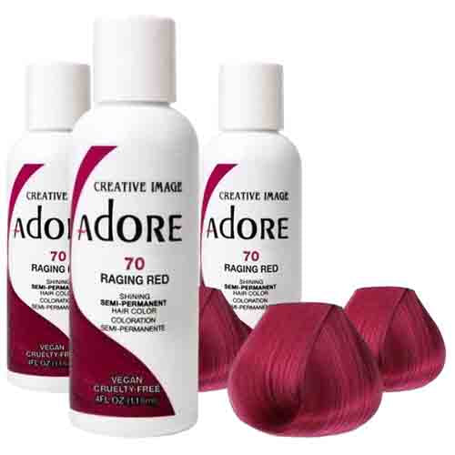 Adore Haarfarbe Raging Red 70 – Semi-Permanent 118ml