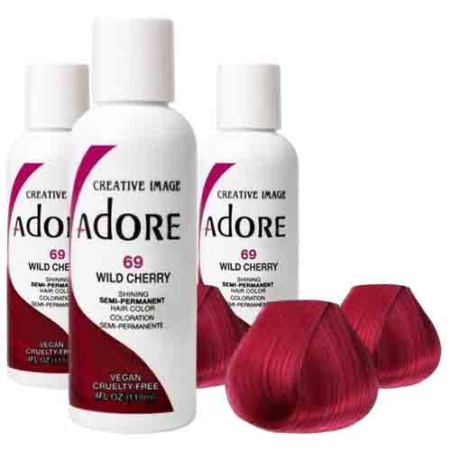 Adore Haarfarbe Wild Cherry 69 – Semi-Permanent 118ml