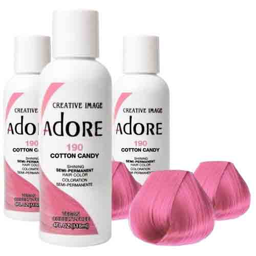 Adore Haarfarbe Cotton Candy 190 – Semi-Permanent 118ml