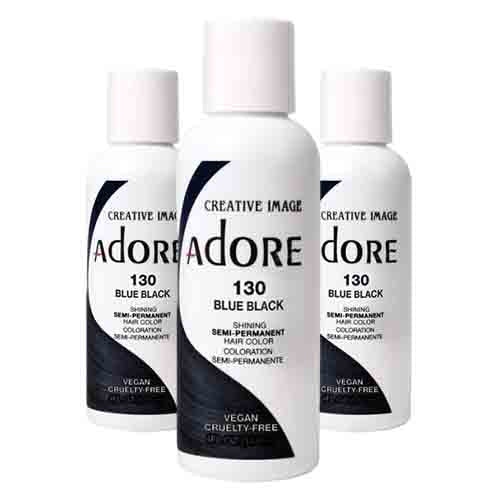Adore Haarfarbe 130 - Blue Black – Semi-Permanent 118ml